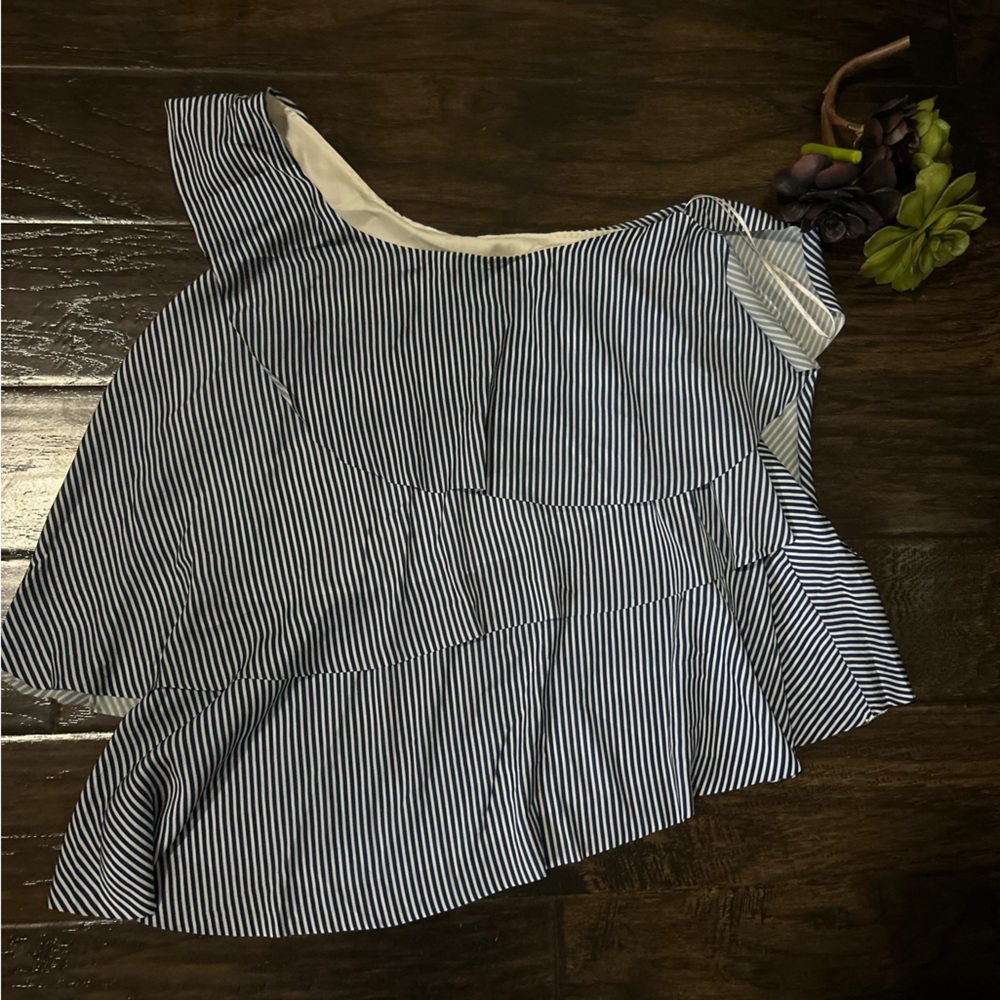 Banana Republic asymmetrical blouse
